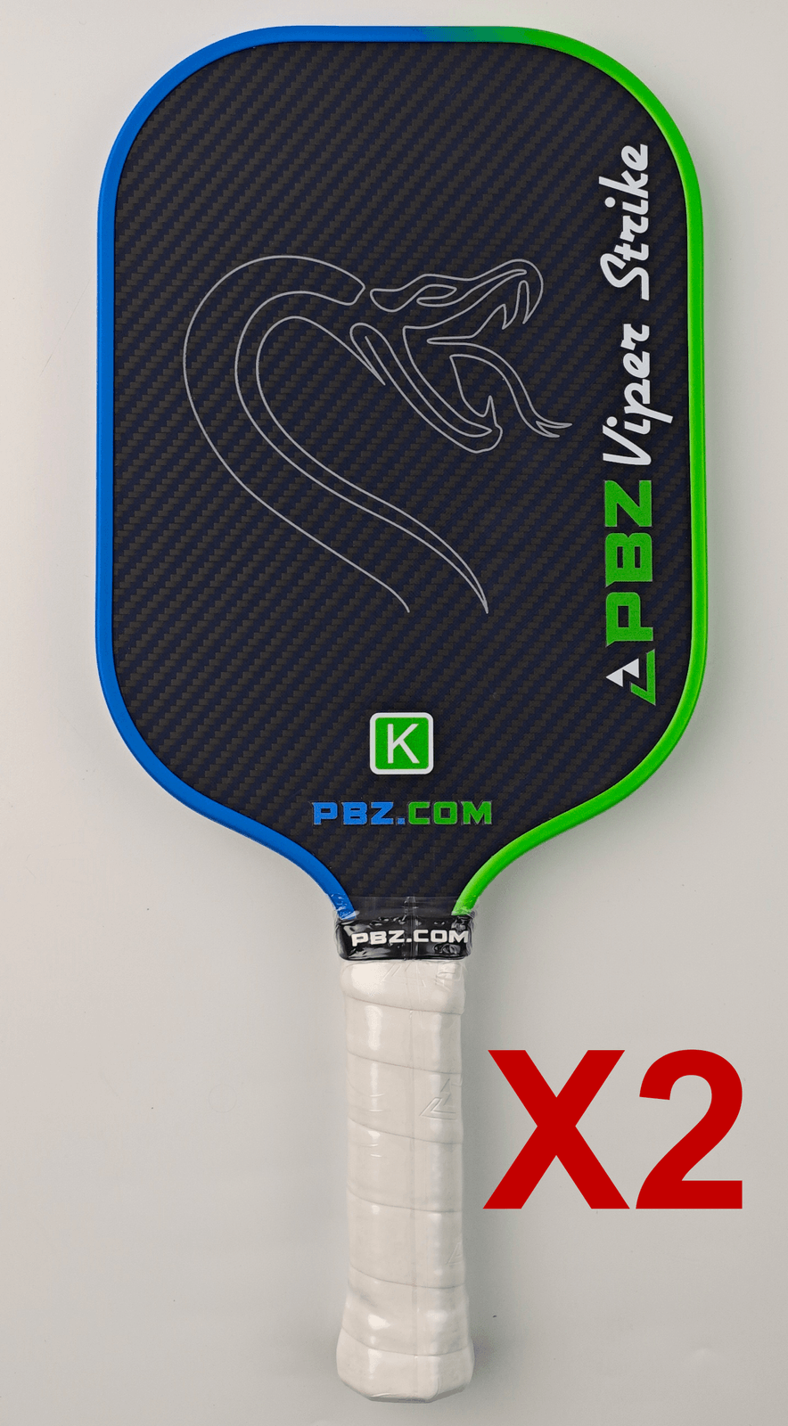2 - PBZ Viper Strike Kevlar Pickleball Paddles