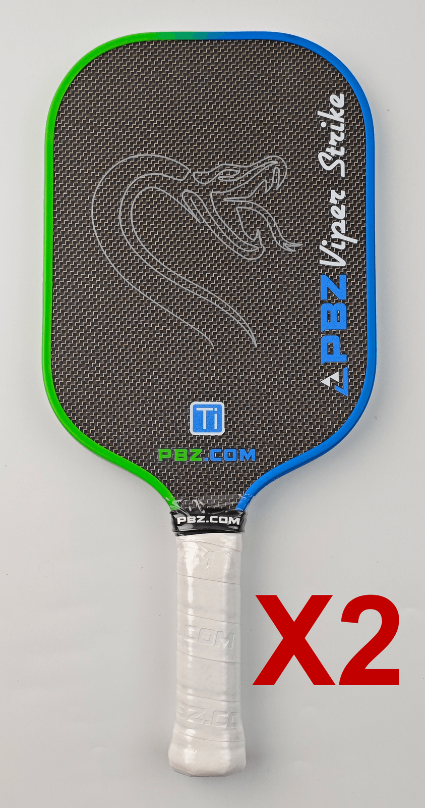 2 - PBZ Viper Strike Ti Pickleball Paddles