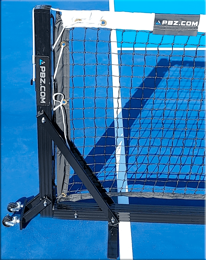 PBZ Deluxe Heavy-Duty Aluminum Pickleball Court Portable Net System Intro Special